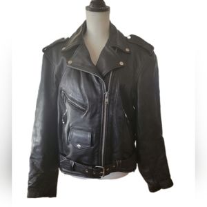 Leather Bike Jacket